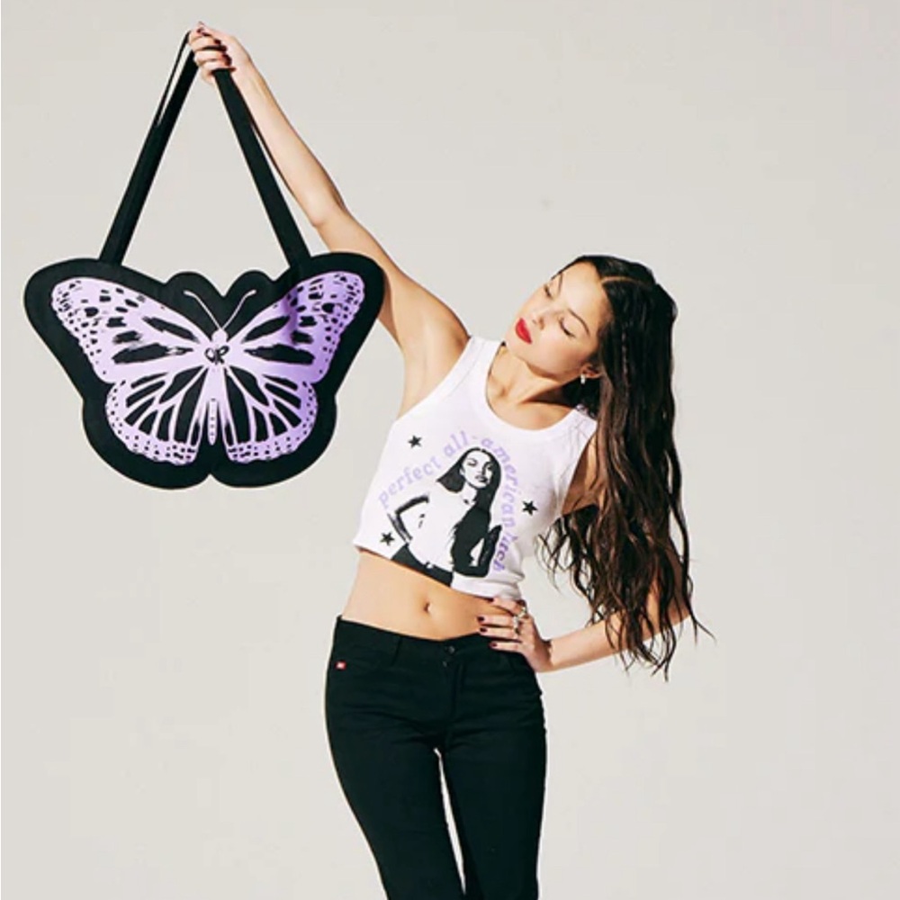 NWT Olivia Rodrigo Butterfly tote bag